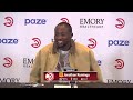 Hawks vs. Wizards Postgame Press Conference: Jonathan Kuminga
