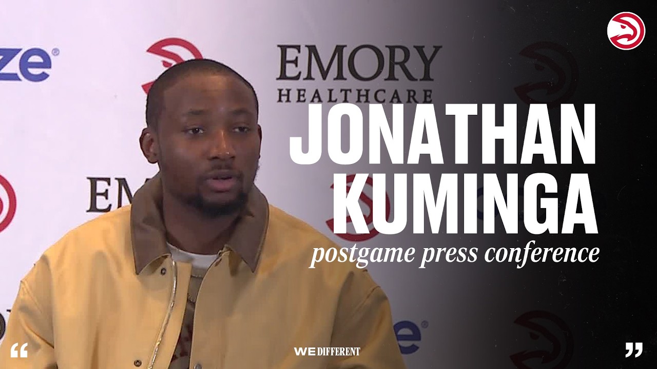 Hawks vs. Wizards Postgame Press Conference: Jonathan Kuminga
