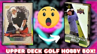 TRUE DEGEN RIP! 2024 Upper Deck Golf Hobby Box Review!
