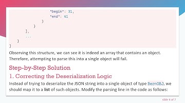 Resolving MismatchedInputException with Jackson in Java and JSON Deserialization