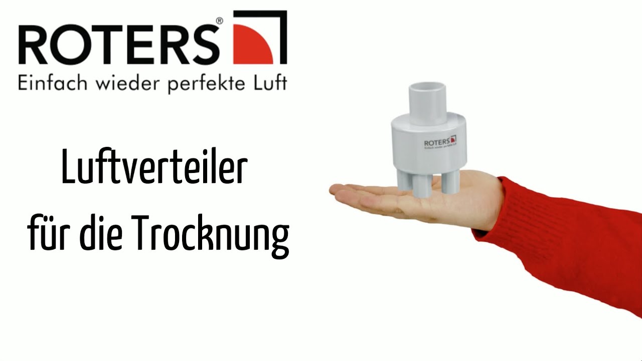 NEU: Der Luftverteiler 3 x 50 mit Kippschutz • Roters GmbH