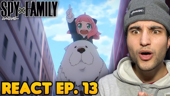 YURI APARECE!! BEIJO DE YOR E TWILIGHT - React Spy x Family EP. 8