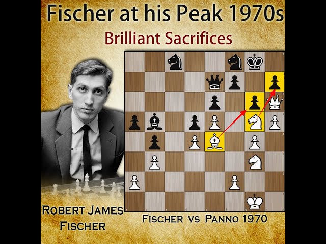 Bobby Fischer's 5 Most Brilliant Chess Games #chess #bobbyfischer 