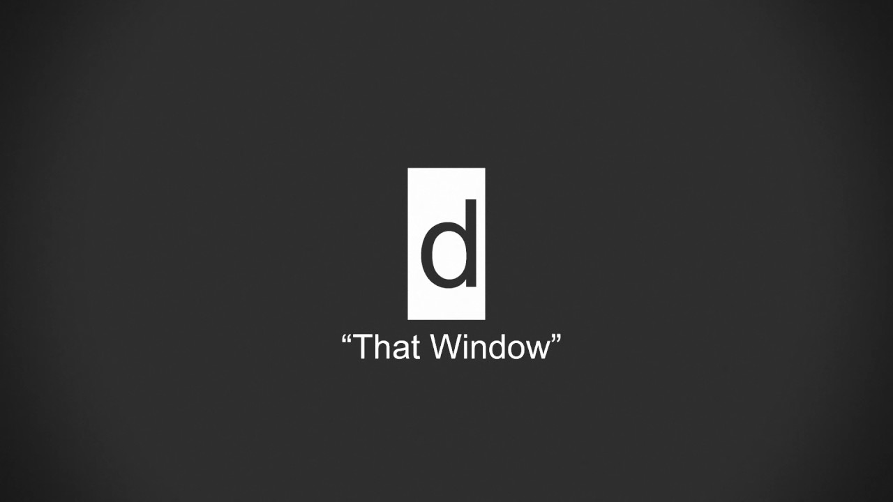 Watch Davstr3k That Window (Audio Track) on YouTube Watch Davstr3k That Window (Audio Track) on YouTube