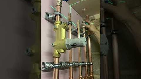 P B Plumber Mainsboost installation