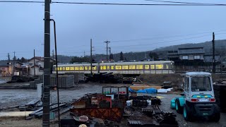 富山地方鉄道　岩峅寺駅　14760形　発車