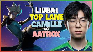 Rank 1 Camille : This Guy is DELETING Challenger Elo with INSANE Damage - Engsub