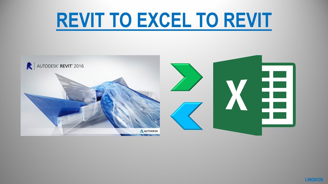 revit excel