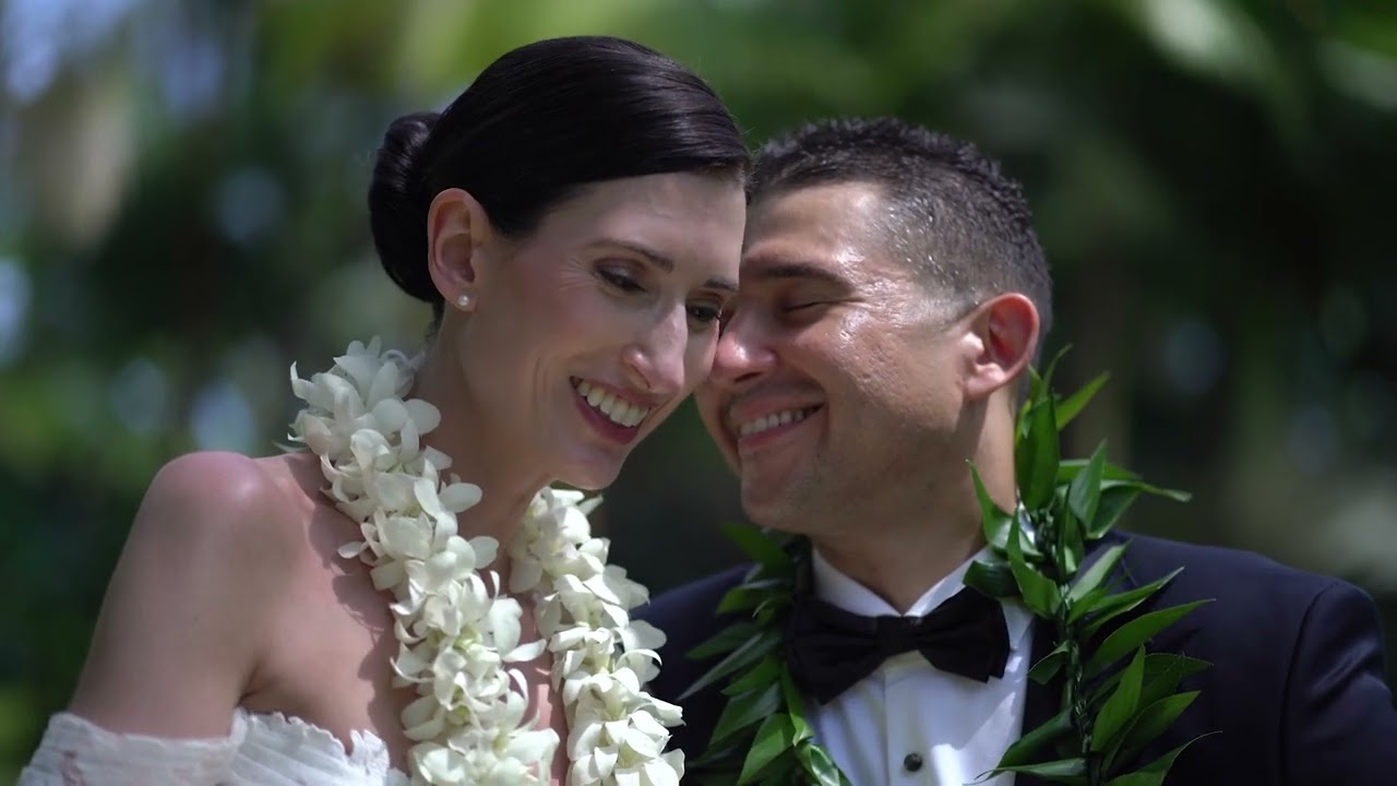 Kona Wedding Officiant® Big Island Hawaii Wedding Video Private Waterfall Wedding Kulaniapia Falls