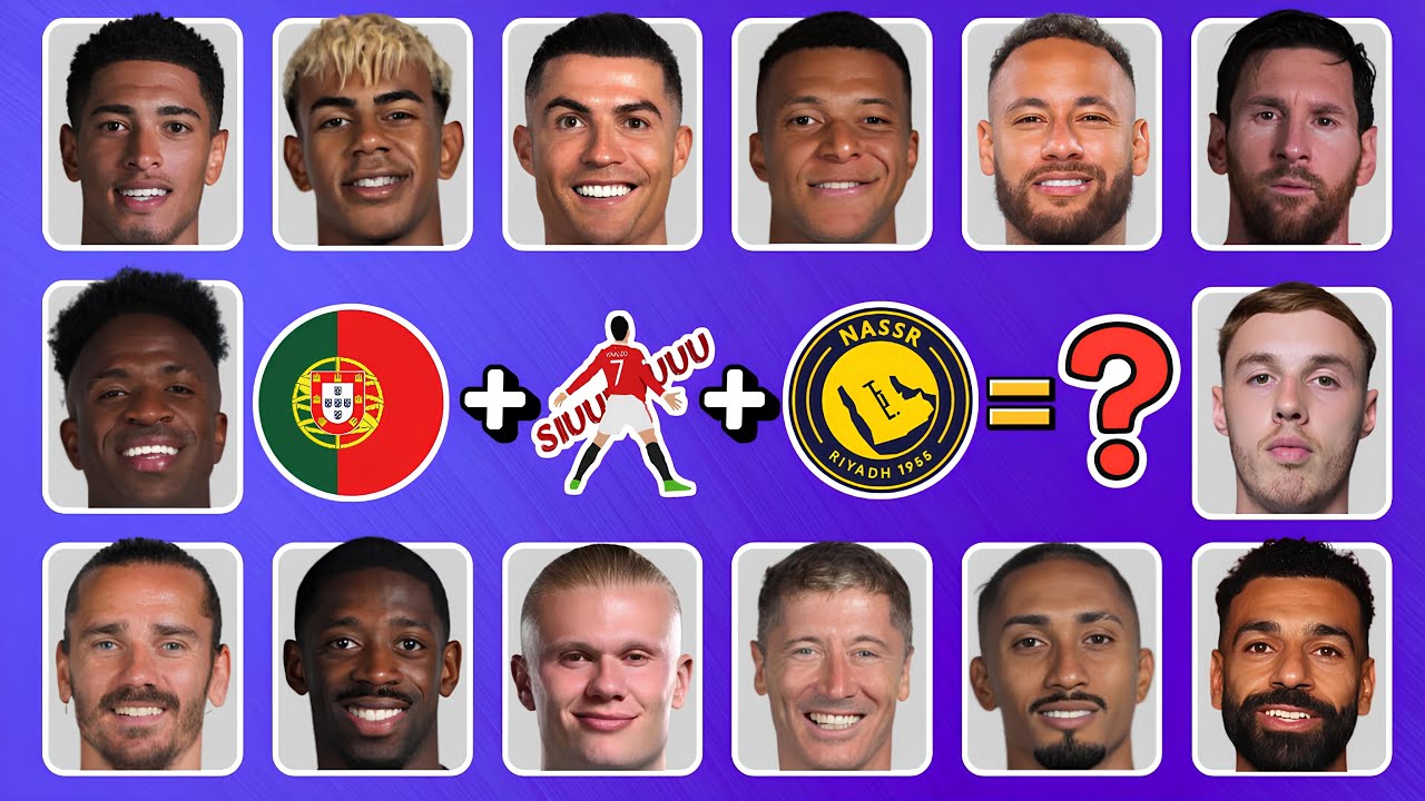 خمن اللاعب من خلال الأغنية + النادي + الاحتفال + الجنسية ⚽💯 || رونالدو , ميسي , نيمار