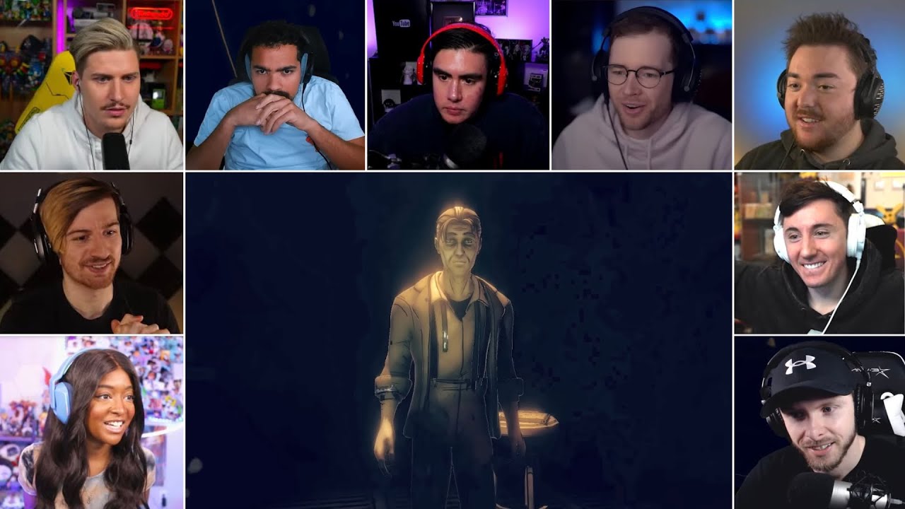 Реакция пользователей YouTube на встречу с Генри | Bendy and the Dark Revival