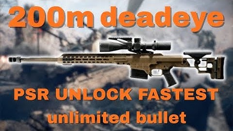 battlefield 6 deadeye challenge part 2 unlimited ammo psr unlock fastest easiest way after patch