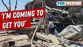 Iowa Family's Saved By Relative As Home Completely Destroyed By Deadly Greenfield Tornado