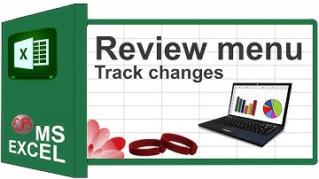 MS excel 2013 class 73 review menu track changes  Urdu/Hindi