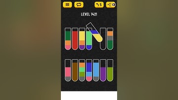 【Water Sort Puzzle】 Level 1421