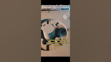 How to improve the production efficiency of castings #casting