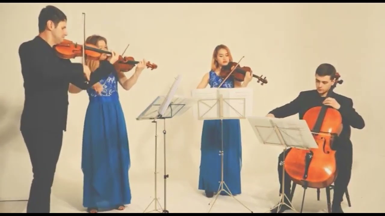 The Lancashire String Quartet performing A Thousand Years