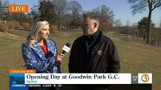 More from opening day at the Goodwin Park golf course