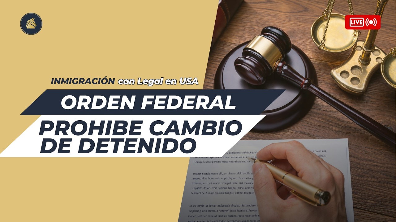 Estrategia tras decisión que limita fianza a detenidos por inmigración