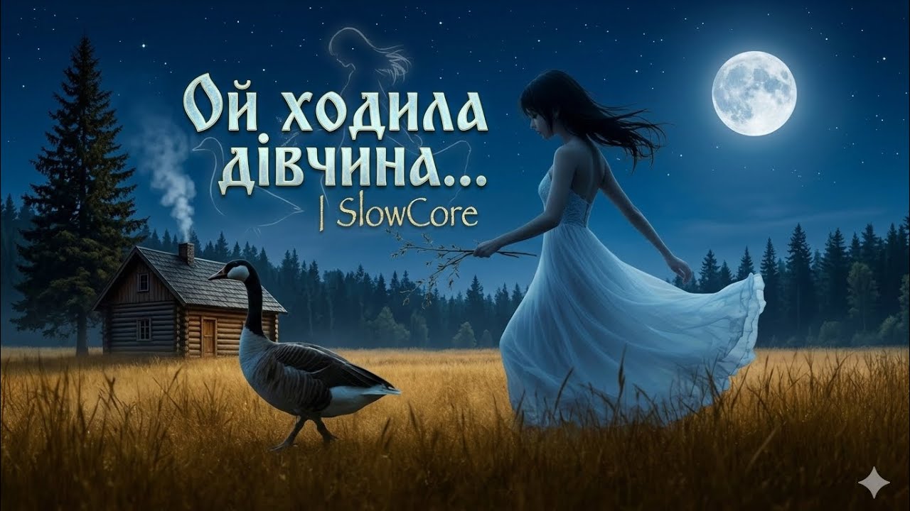 UKRAINIAN VOICE - Ой ходила дівчина... | Slowcore Ballad