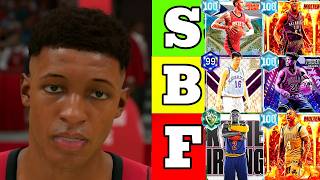 BEST VALUE CARDS IN NBA 2K26 MYTEAM! (TIER LIST)