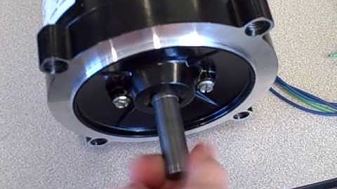 DC injection motor braking demonstration
