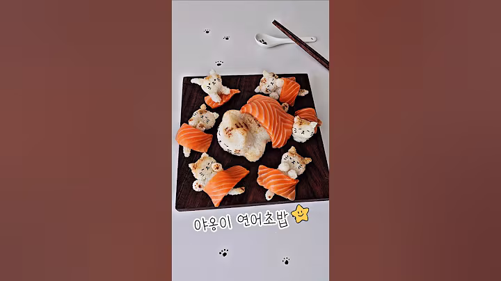 다이소 틀로 연어초밥 만들기 salmon sushi #연어 #초밥