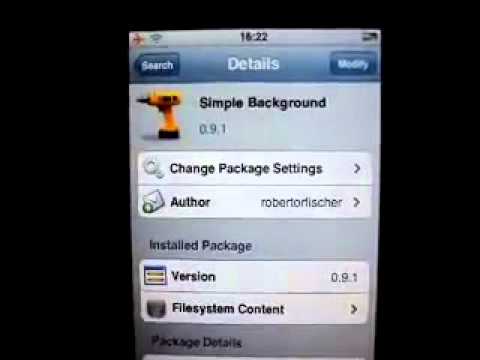 Android like scrolling Springboard wallpaper on iPhone  HOW TO instructions