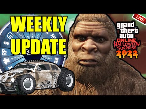 GTA 5 Online: New Lucky Wheel Podium Car, Bigfoot Outfit Missing? Halloween Surprise 2022