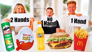 2 Hands vs 1 Hand vs NO Hand  BÖSE ÜBERRASCHUNG   TipTapTube