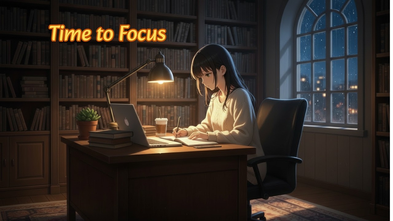 Quiet lo fi music for deep focus