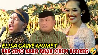 Lucu !! Elisa gawe mumet Abah Kirun kari Pak Seno, Wayang Kulit Ki Seno Nugroho