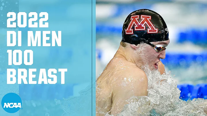 Men's 100 breaststroke | 2022 NCAA swimming champi...