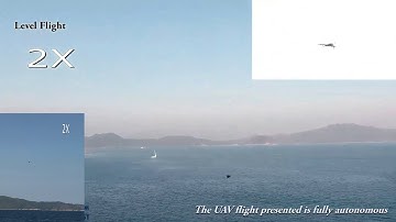 Test of a quadrotor tail-sitter VTOL UAV