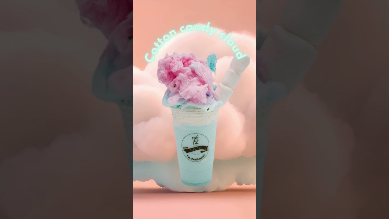 Discover the Delight of Cotton Candy Cloud | t.zone Dessert Bar, Sterling, VA