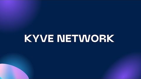 KYVE NETWORK INTRO VIDEO