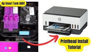 Celebrity Hp Smart Tank 6001 - Printhead Install [Step-By-Step-Tutorial] Profile