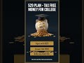 A 529 plan grows your kid's college money 100% TAX FREE. Open one for as little as $25 at savingforc