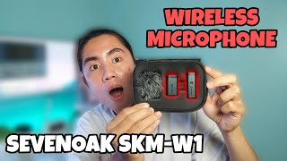 Sevenoak Skm-W1 Wireless Microphone Unboxing And Review