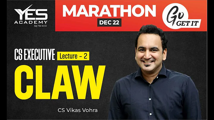 Company Law MARATHON for Dec 2022 (Part 2) | CS Ex...