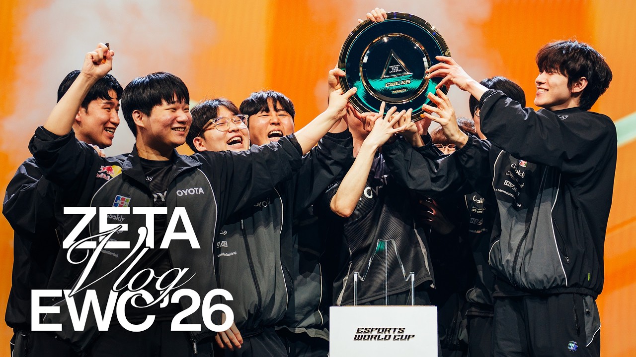 ZETA、世界の頂点へ // OWCS Midseason Championship | EWC26 VLOG