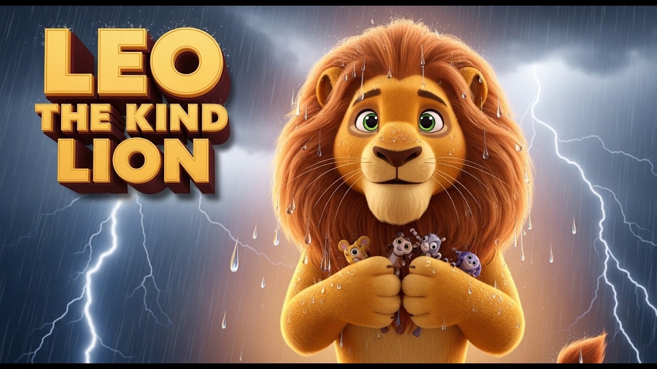 Leo the Kind Lion 🦁💛✨ | Heartwarming Kids Story About Kindness & Friendship 🌈📚