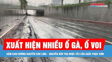 Khắc phục hư hỏng hầm chui đường Nguyễn Văn Linh – Nguyễn Hữu Thọ