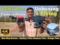 YT165 Pro Camera Drone Unboxing, Flying, Camera Test & Review | Best 4K Camera Drone Under 2000