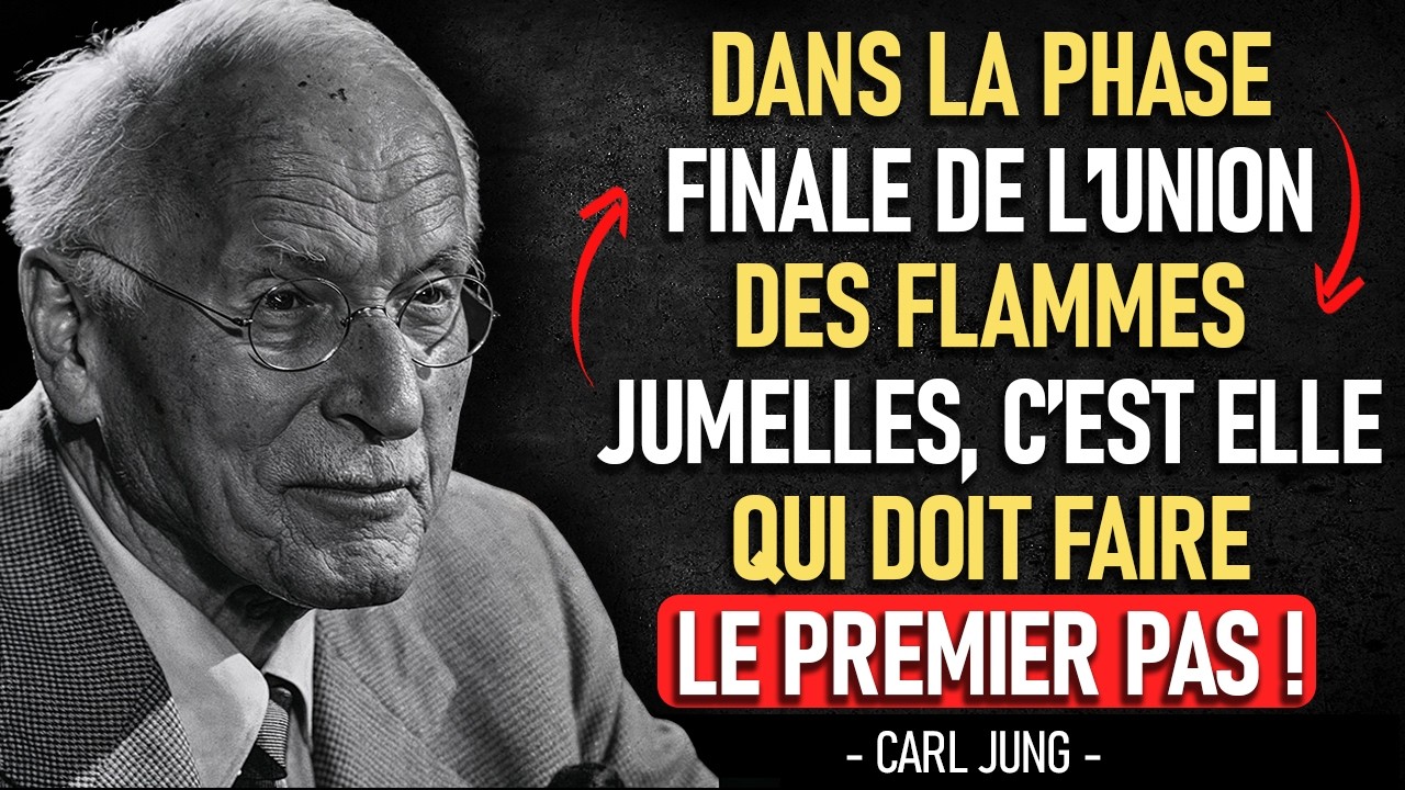 👑FLAMMES JUMELLES - Pourquoi le FÉMININ DIVIN doit AGIR en PREMIER lors de la PHASE FINALE - C. Jung