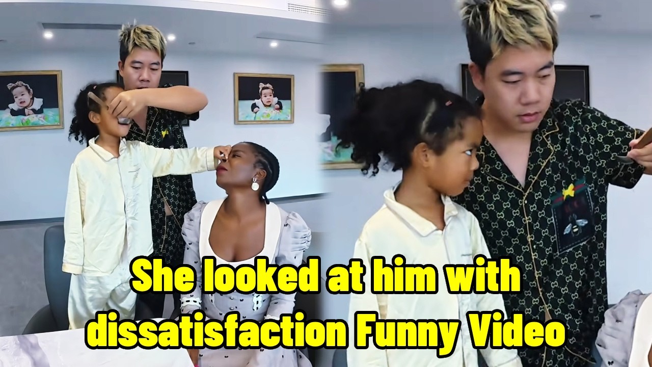 She looked at him with dissatisfaction Funny Video