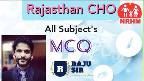 COMMUNITY HEALTH OFFICER EXAM MCQS ON HEALTH CARE SYSTEM IN INDIA BY RAJU SIR #RAJUSIR #CHO #MPCHO