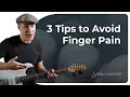 3 Awesome TIPS to Handle Guitar Finger Pain | Guitar for Beginners