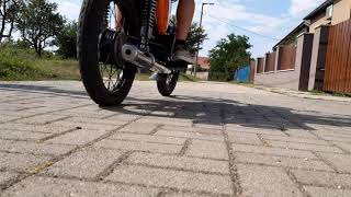Simson 125 4t pitbike engine run