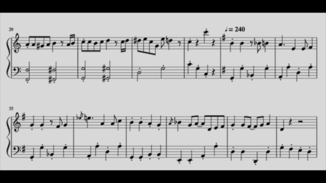 Bug Fables - Cooking Themes, piano sheets